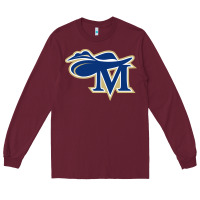 Burgundy montreat college cavaliers vectorized Long Sleeve Tee - linhVisuals