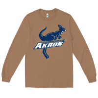 Toasted Coconut university of akron Long Sleeve Tee - linhVisuals