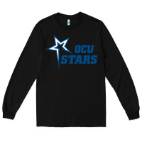 Black oklahoma city university stars1 vectorized Long Sleeve Tee - linhVisuals