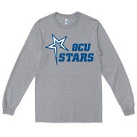 Heather Grey oklahoma city university stars1 vectorized Long Sleeve Tee - linhVisuals
