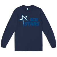 Oklahoma City University Stars1 Vectorized Long Sleeve Tee | Teevron
