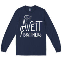 Navy the avett brothers Long Sleeve Tee - linhVisuals