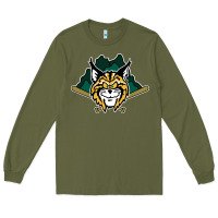 Army Green lynchburg hillcats Baseball Long Sleeve Tee - linhVisuals