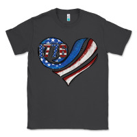 Smoke american flag heart Classic Tee - Jasminsmagicworld