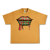 Peanut Butter summer vibes watermelon lips Urban Heavy Tee - Jasminsmagicworld