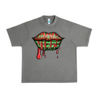 Tornado summer vibes watermelon lips Urban Heavy Tee - Jasminsmagicworld