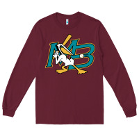 The Myrtle Beach Pelicans Baseball Long Sleeve Tee | Teevron