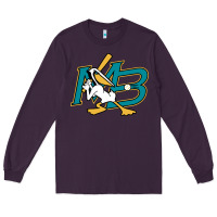 Plum the myrtle beach pelicans baseball Long Sleeve Tee - linhVisuals
