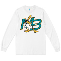 White the myrtle beach pelicans baseball Long Sleeve Tee - linhVisuals