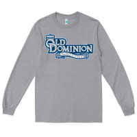Heather Grey old dominion monarchs football Long Sleeve Tee - linhVisuals