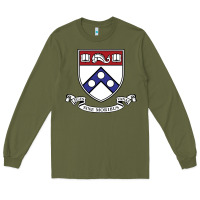Army Green the pennsylvania quakers Long Sleeve Tee - linhVisuals