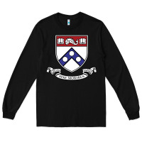 Black the pennsylvania quakers Long Sleeve Tee - linhVisuals