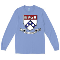 Colony Blue the pennsylvania quakers Long Sleeve Tee - linhVisuals