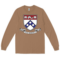 Toasted Coconut the pennsylvania quakers Long Sleeve Tee - linhVisuals