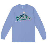 Colony Blue the tacoma rainiers Baseball Long Sleeve Tee - linhVisuals