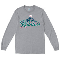 Heather Grey the tacoma rainiers Baseball Long Sleeve Tee - linhVisuals