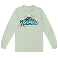 Matcha the tacoma rainiers Baseball Long Sleeve Tee - linhVisuals