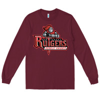 Burgundy the rutgers scarlet knights Long Sleeve Tee - linhVisuals