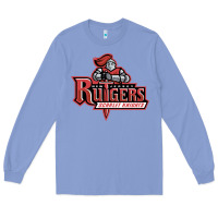 Colony Blue the rutgers scarlet knights Long Sleeve Tee - linhVisuals