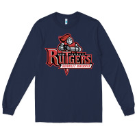 Navy the rutgers scarlet knights Long Sleeve Tee - linhVisuals
