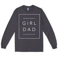 Smoke father of girls tee, proud new girl dad t shirt Long Sleeve Tee - linhVisuals