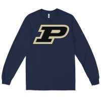 Navy purdue boilermakers Long Sleeve Tee - linhVisuals