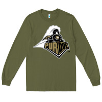 Army Green purdue boilermakers Long Sleeve Tee - linhVisuals