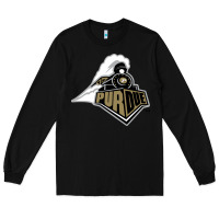 Black purdue boilermakers Long Sleeve Tee - linhVisuals