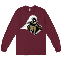 Burgundy purdue boilermakers Long Sleeve Tee - linhVisuals