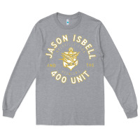 Heather Grey jason isbell and the 400 unit Long Sleeve Tee - linhVisuals