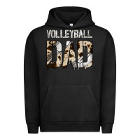 Pigment Black no background volleyball dad Urban Hoodie - Jasminsmagicworld