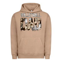 Pigment Burro no background volleyball dad Urban Hoodie - Jasminsmagicworld