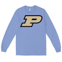 Colony Blue purdue boilermakers Long Sleeve Tee - linhVisuals