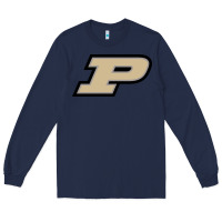 Navy purdue boilermakers Long Sleeve Tee - linhVisuals