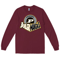 Burgundy purdue boilermakers Long Sleeve Tee - linhVisuals