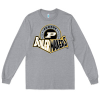 Heather Grey purdue boilermakers Long Sleeve Tee - linhVisuals