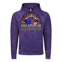 Cloud Purple american nurse Vintage Hoodie - SublimationCraftShop
