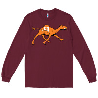 Burgundy campbell fighting camels Long Sleeve Tee - linhVisuals