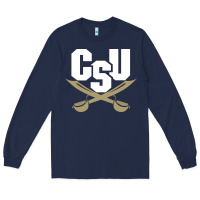 Navy charleston southern buccaneers Long Sleeve Tee - linhVisuals