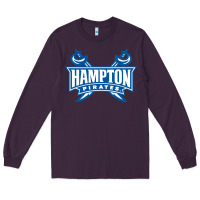 Plum hampton pirates Long Sleeve Tee - linhVisuals