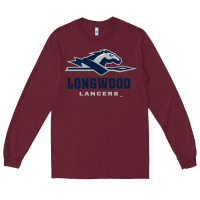 Burgundy longwood lancers Long Sleeve Tee - linhVisuals