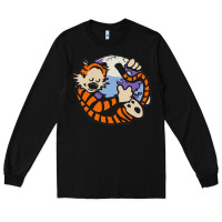 Black calvin Long Sleeve Tee - linhVisuals