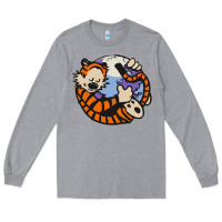 Heather Grey calvin Long Sleeve Tee - linhVisuals