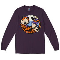Plum calvin Long Sleeve Tee - linhVisuals