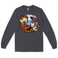 Smoke calvin Long Sleeve Tee - linhVisuals