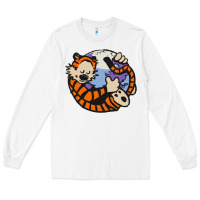 White calvin Long Sleeve Tee - linhVisuals