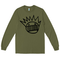 Army Green suitable-ween-boognish-worn Long Sleeve Tee - linhVisuals