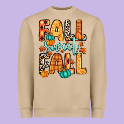 Fall Sweet Fall Heavyweight Sweatshirt Designed By Ranaportraitstore