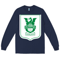 Navy eiteun olimpija ljubljana Long Sleeve Tee - linhVisuals