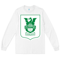 White eiteun olimpija ljubljana Long Sleeve Tee - linhVisuals